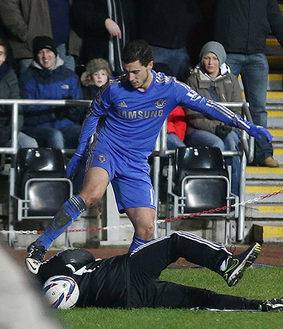 carling cup5: Swansea City v Chelsea - Capital One Cup Semi Final Second Leg