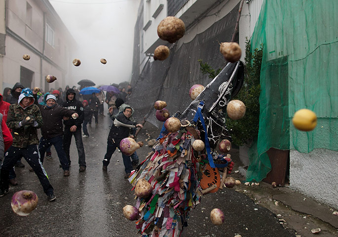 A lighter look: The Jarramplas festival in Piornal