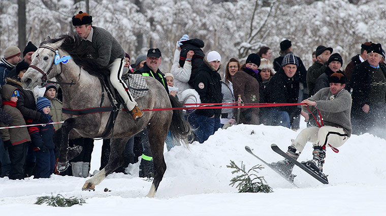 A lighter look: Highlander carnival in Bialy Dunajec, Poland