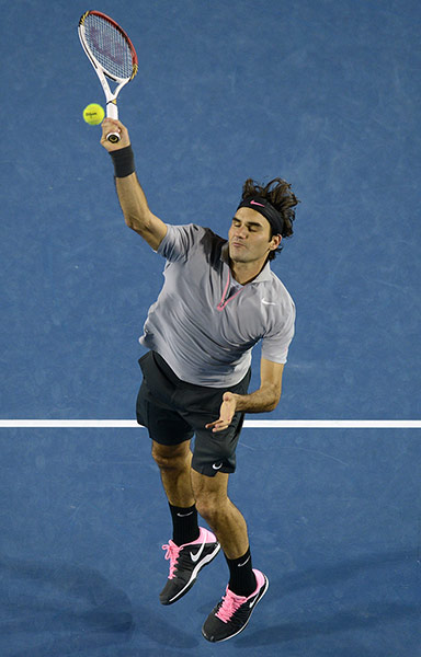 Murray v Federer: Roger Federer