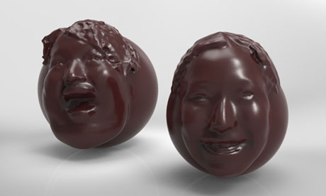 Chocolate portraits