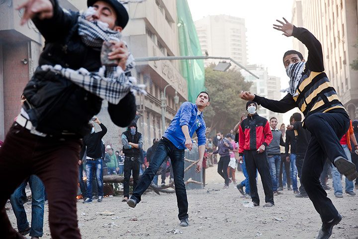 Egypt clashes: Egypt - Cairo Clashes 