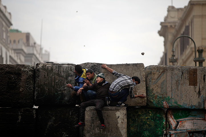 20 Photos: Egyptian opposition protesters gathered in Cairo's Tahrir Square