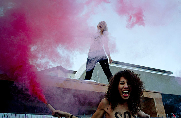 Femen: Activists of the Women's Movement FEMEN