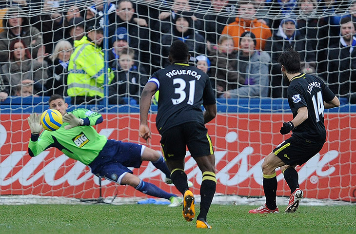 fa cup round-up: Jordi Gomez shoots to score a penalty 