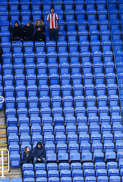 fa cup round-up: Two small groups of travelling Sheffield United supporters 