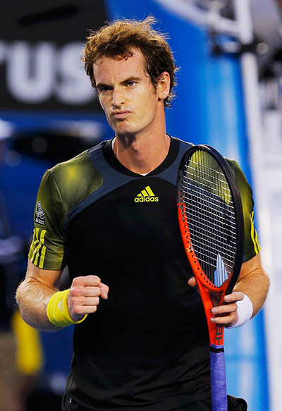 tennis2: Andy Murray of Britain