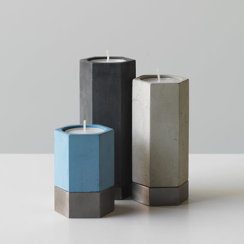 Simple things: Hexagon vases