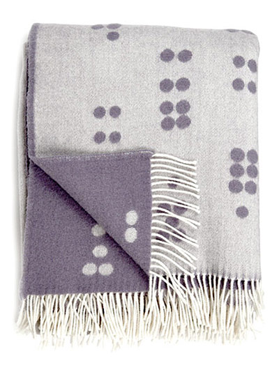 Simple things: Woollen throw
