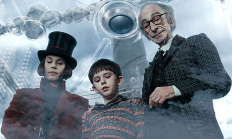 Film still from Charlie and the Chocolate Factory