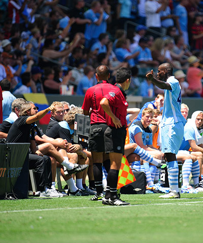 bad boy balotelli: Balotelli is substituted by Mancini