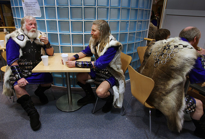 A lighter look: Up Helly Aa Viking festival