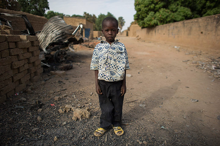 Mali children Diabaly