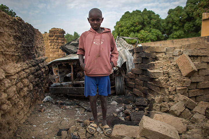 Mali children Diabaly