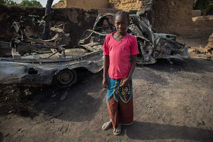 Mali children Diabaly