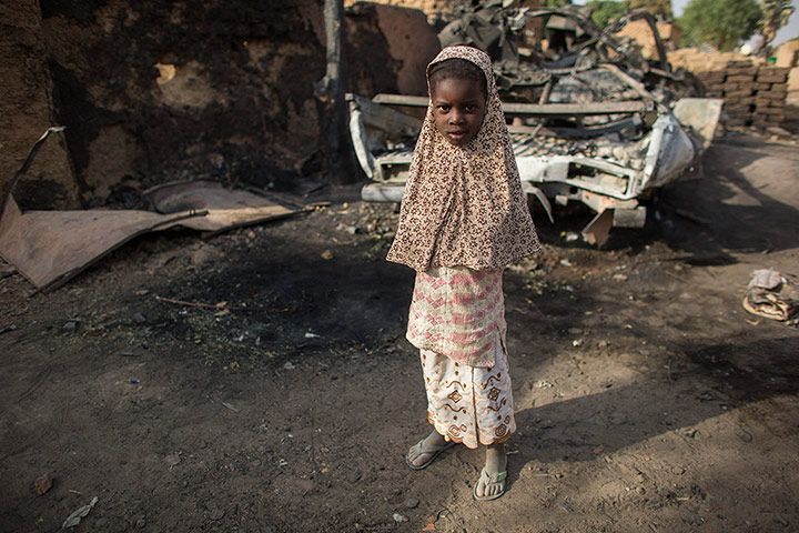 Mali children Diabaly