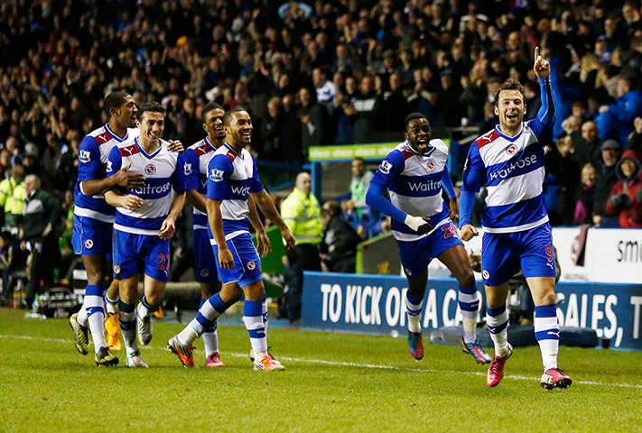 chelsea: Adam Le Fondre celebrates