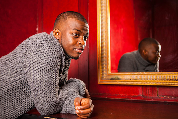 Obs original: George the poet at the Royal Albert Hall