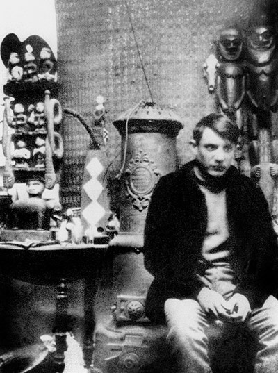 The Rest is Noise - The Rise of Nationalism:  Pablo Picasso in his Montmartre studio