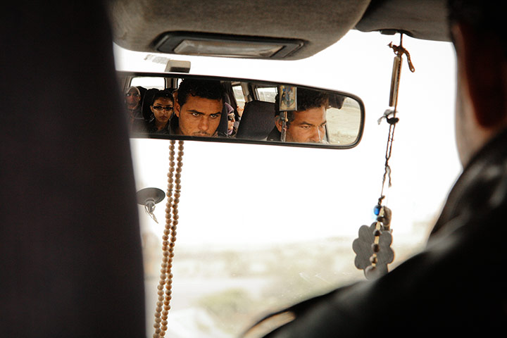 Your Pictures: Drive: Taken from the back seat of a louage (large shared taxi) in Tunisia