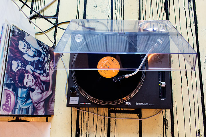 The Selby: Sue Webster: David Bowie vinyl