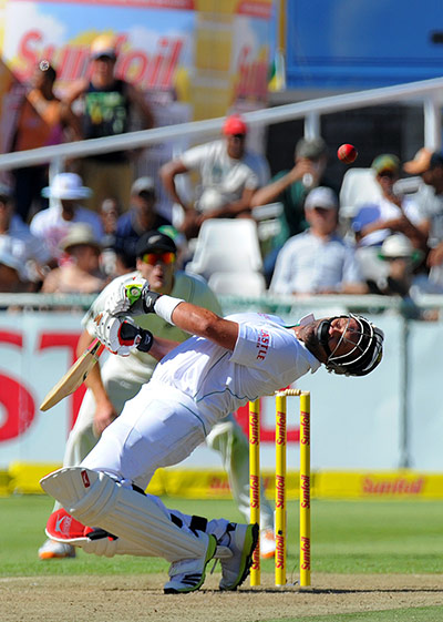 best of the week: South Africa's Jacques Kallis avoids a bouncer