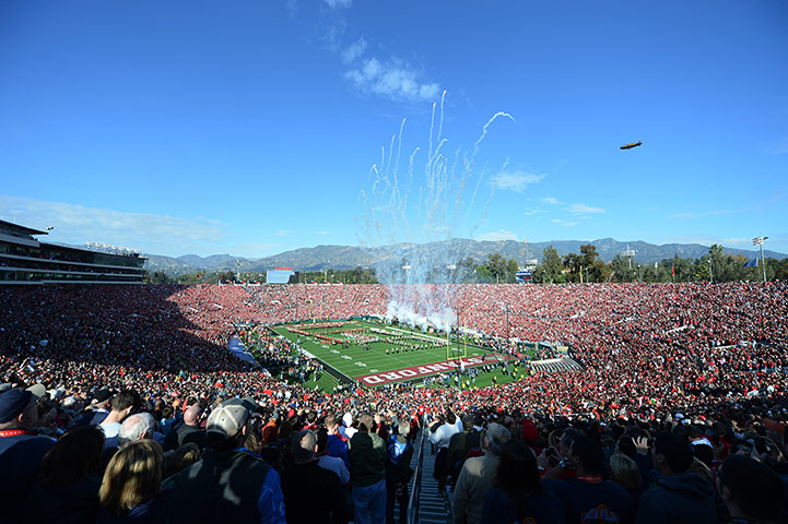 best of the week: General view of the 2013 Rose Bowl Game 