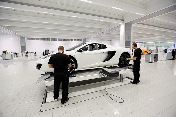 McLaren factory: Finishing Touches