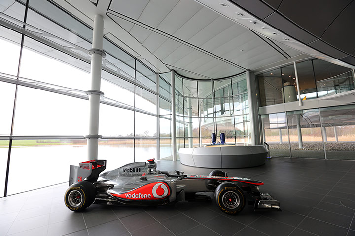 McLaren factory: F1
