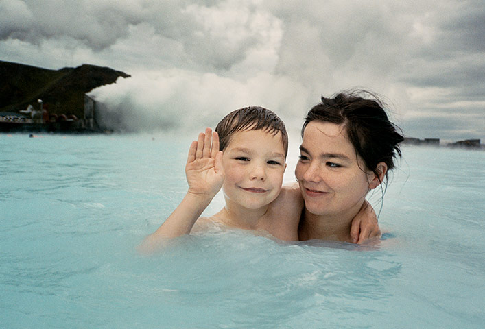 Juergen Teller: Bjork and son