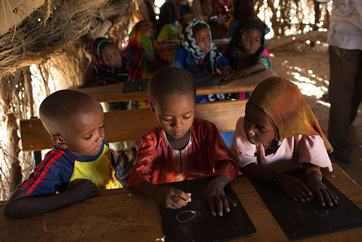 Chad Stunted Nation: Children at school