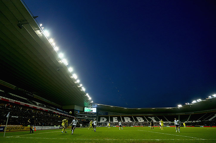Derby County v Tranmere Rovers 