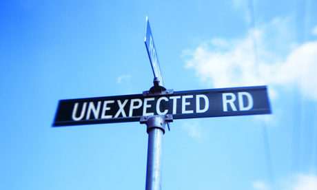 Unexpected street sign