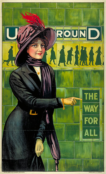 Tube Posters: Underground; the way for all