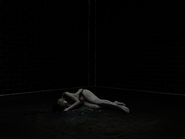 Nadav Kander: Mengxi lying towards, 2012