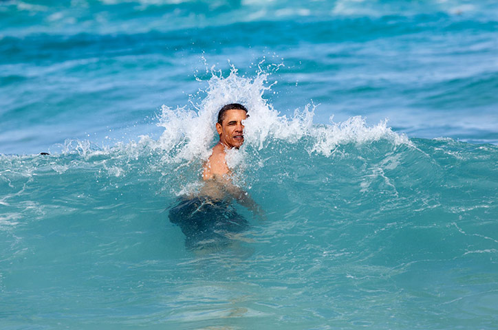 Lighter Look: Obama Vacations In Hawaii
