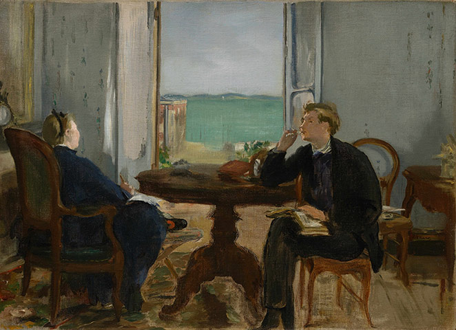 Manet: Interior at Arcachon, 1871