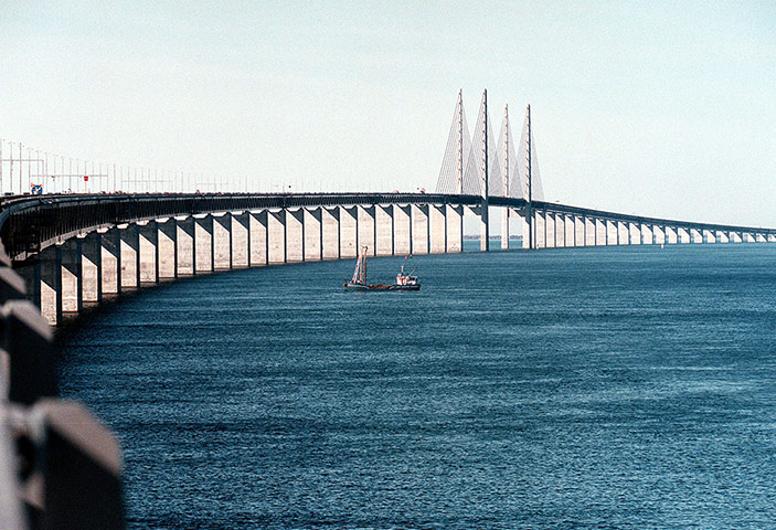 readers' 10 best bridges: Oresund bridge
