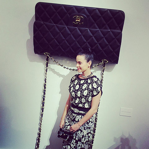 Chanel at PFW: Katy Perry at Chanel