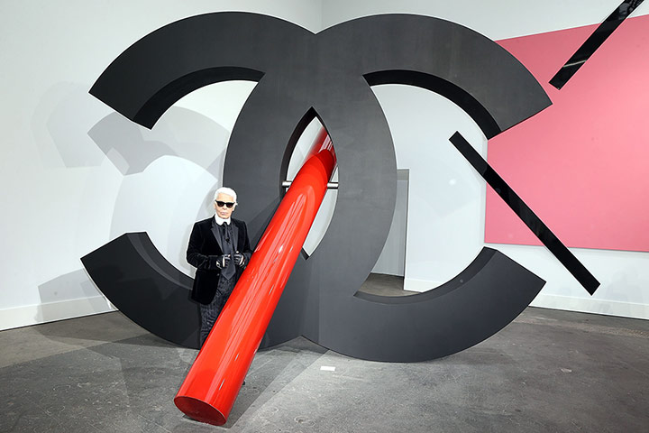 Chanel at PFW: Karl takes a bow