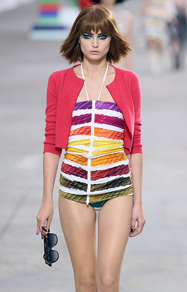 Chanel at PFW: swimsuit