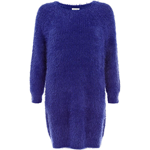 Fluffy Jumpers: Purple - River Island