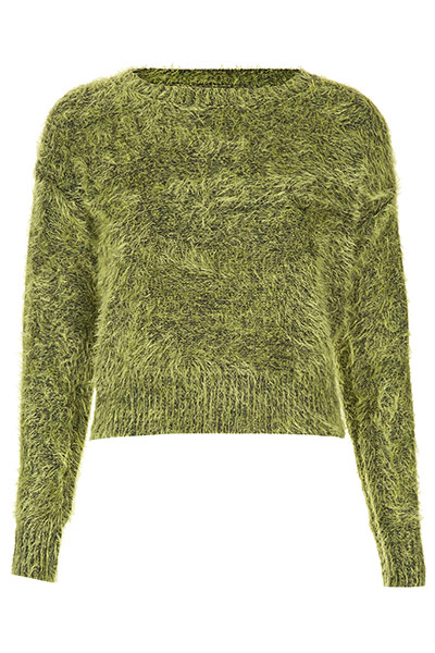 Fluffy Jumpers: Olive - Motel Rocks