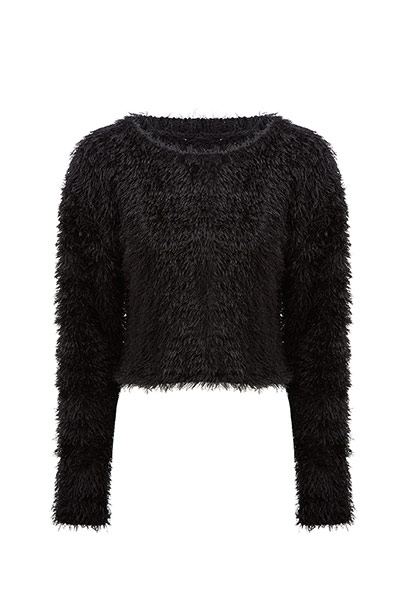fluffy jumpers 3: Black Asos