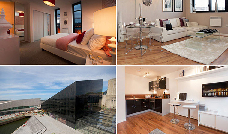 Trading up, trading down: Albert Dock, Liverpool flat