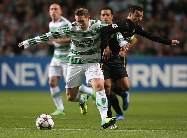 football-: Soccer - UEFA Champions League - Group H - Celtic v Barcelona - Celtic Park