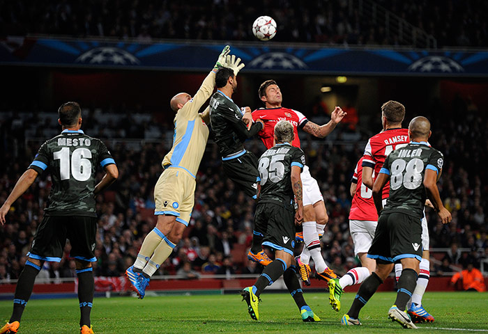 football-: Arsenal v Napoli