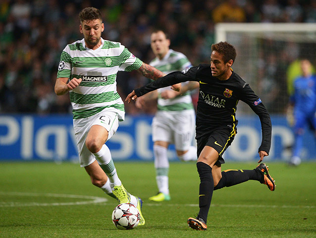 football-: Celtic v FC Barcelona - UEFA Champions League