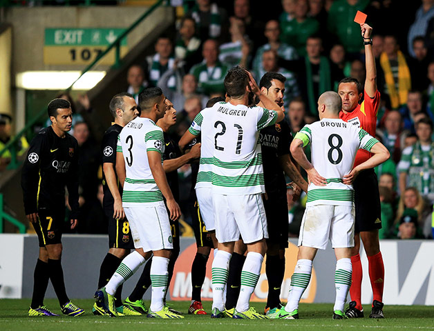 football--: Celtic v FC Barcelona - UEFA Champions League