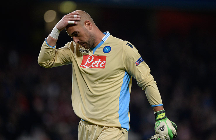 sport: Arsenal v Napoli